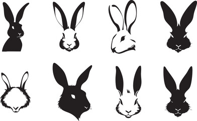 Wildlife Rabbit Vector Graphic
