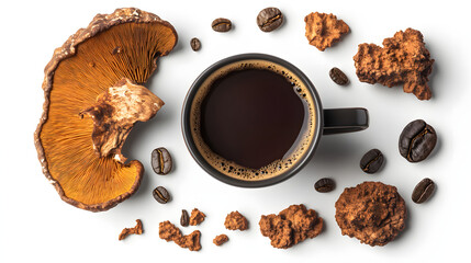 Exploring the Health Benefits of Chaga Mushroom Coffee: An Engaging Infographic Experience