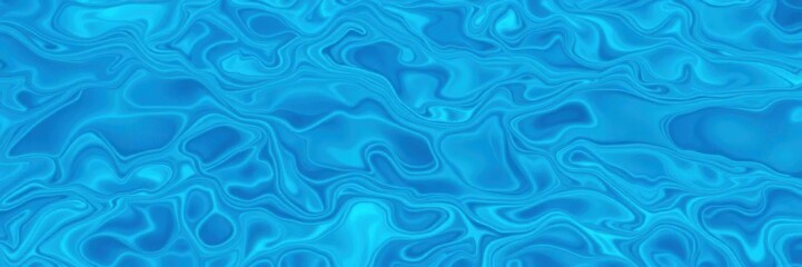 Obraz premium Abstract and mesmerizing deep blue sea texture with swirling patterns and shades of blue and turquoise, deep, beauty