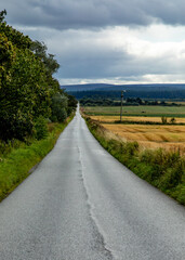 road in the countryside