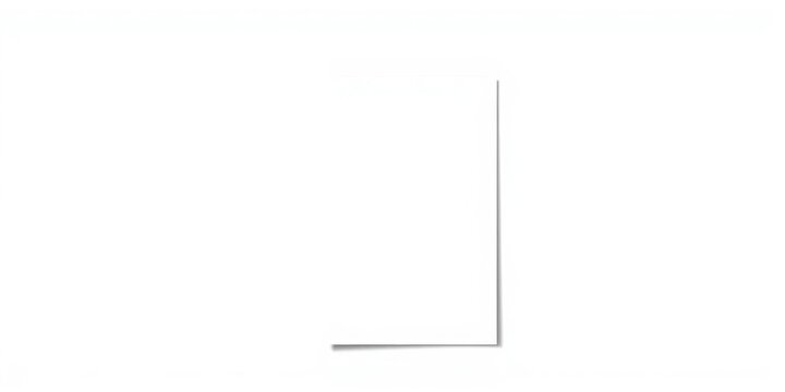 Magazine cover mockup with blank space for custom design on white background, mockup, cover