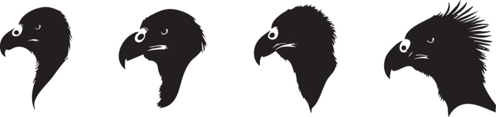 Stylized Vulture Shadow for Modern Projects
