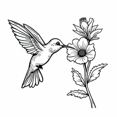 Obraz premium coloring sheet for kids with interactive patterns