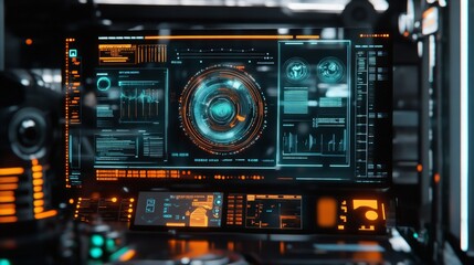 Industrial IoT Dashboard for Real-Time Sensor Monitoring, showcasing transparency and efficiency in manufacturing operations through dynamic data visualization and analysis.