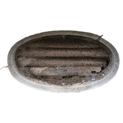 Old Rusty and Dirty Metal Grid Texture