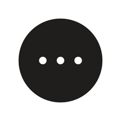 Fototapeta premium The image shows a digitally rendered white circle centered against a dark gray square background.