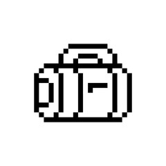 big luggage bag pixel art
