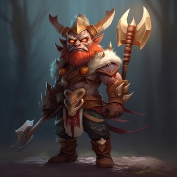 Stylized and Fantasy Hero Character - 3D Design - Dota2 Style
