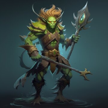 Stylized and Fantasy Hero Character - 3D Design - Dota2 Style