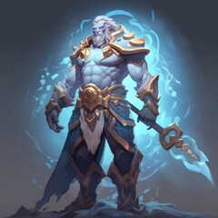 Stylized and Fantasy Hero Character - 3D Design - Dota2 Style
