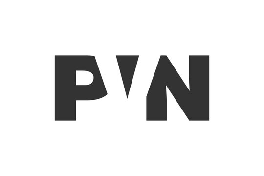 PVN logo design. Initial letter P V N bold font style for tech startups, consulting, corporate branding. Creative company name, headlines typography identity, trendy logotype.