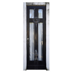 Rusty and Weathered Cemetery Door Texture