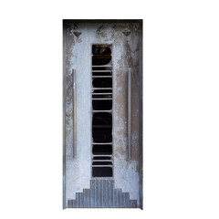 Rusty and Weathered Cemetery Door Texture
