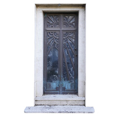 Rusty and Weathered Cemetery Door Texture