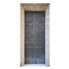 Rusty and Weathered Cemetery Door Texture