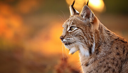 Obraz premium Close-Up of a Bobcat