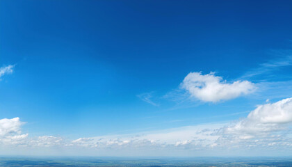 Obraz premium Close-Up Illustration of a Clear Blue Sky