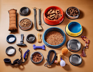 Variety of Dog Supplies and Accessories for Pets
