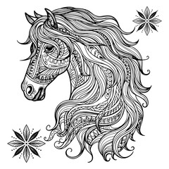 Collection of Coloring Page Mandala and Dragon Family story for coloring and Printable page
