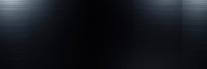 Obraz premium Shiny black aluminum surface reflecting light, shiny, clean