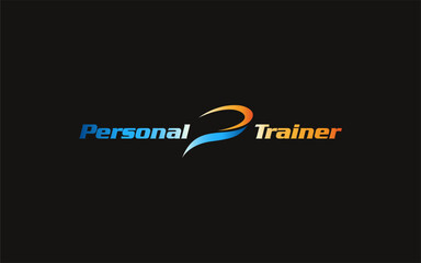 Illustration graphic vector of personal trainer logo design template