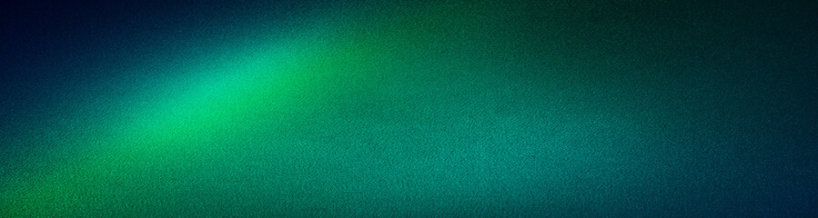 Black dark blue green emerald petrol teal lime yellow white abstract background. Color gradient ombre blend. Line stripe. Bright light flash glow glitter neon metallic. Noise grain mesh. Wide banner.