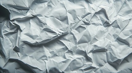 Fototapeta premium Closeup of crumpled paper background. space background. Ultra realistic. Photorealistic