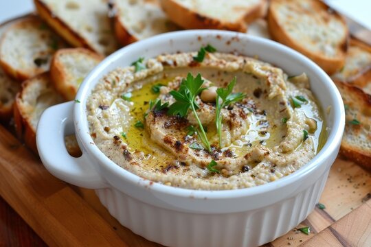 Eggplant spread similar to baba ganoush