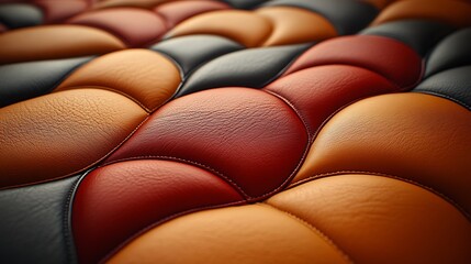 Fototapeta premium Textured leather art