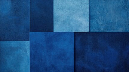 Fototapeta premium Abstract Dark Blue Geometric Background with Textured Layers