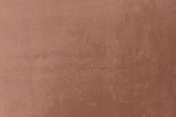 Mocha Mousse toned colour grunge decorative wall background. Art rough stylized texture banner trendy color 2025. Grunge brown color texture