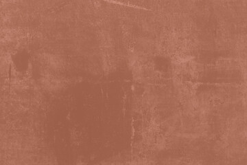 Mocha Mousse toned colour grunge decorative wall background. Art rough stylized texture banner trendy color 2025. Grunge brown color texture