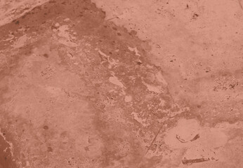 Mocha Mousse toned colour grunge decorative wall background. Art rough stylized texture banner trendy color 2025. Grunge brown color texture