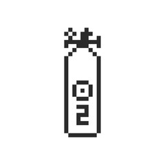 oxygen tank hospital pixel art