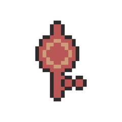 Obraz premium pipette filler liquid pixel art