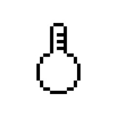 Fototapeta premium liquid chemical fluid pixel art