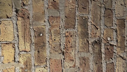 Old brick texture close up
