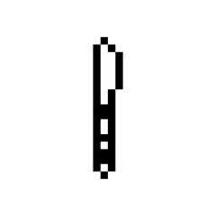 knife metal simple pixel art