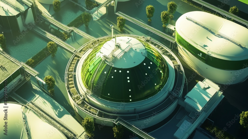 Poster advanced ai systems facilitate the development of sustainable finance frameworks in a modern city. i