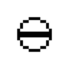 round pill medicine pixel art
