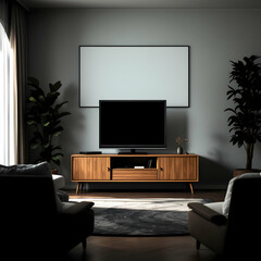 TV monitor at the home