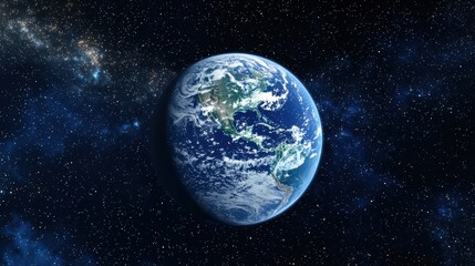 A stunning view of Earth from space