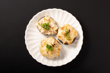 椎茸　ツナマヨ焼き