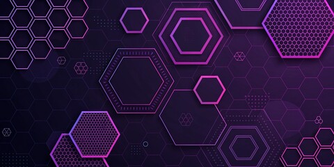 Colorful abstract background with different geometric patterns