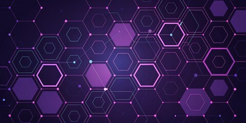 Colorful abstract background with different geometric patterns