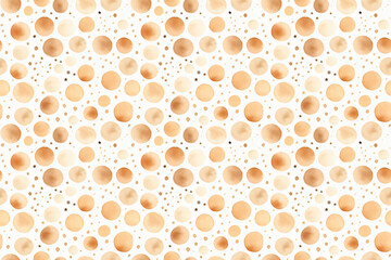 watercolor brown and beige polka dots pattern wallpaper