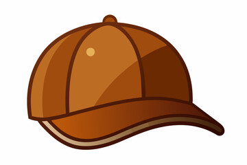 wonderful playing Cap isolated on white background vector illustration