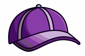 wonderful playing Cap isolated on white background vector illustration