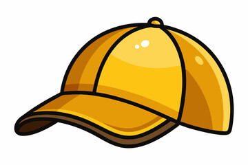 wonderful playing Cap isolated on white background vector illustration