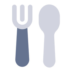 Fork spoon restaurant Icon